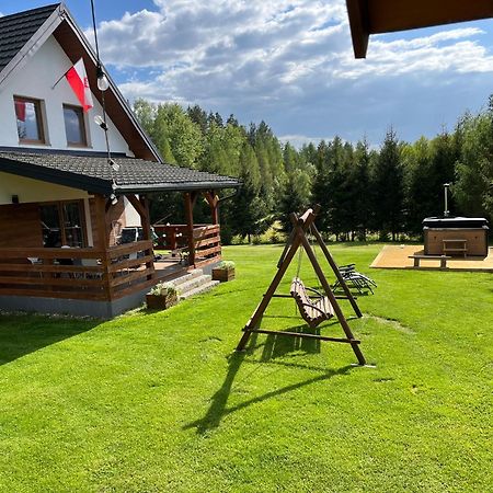 Domek Z Kominkiem Nad Jeziorem Gościnny Zakątek Sumowo  Zewnętrze zdjęcie